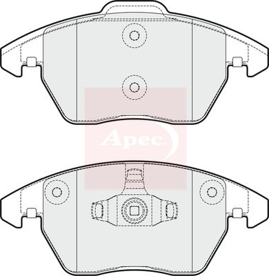 Apec PAD2041 Brake Pad Set, disc brake - 1