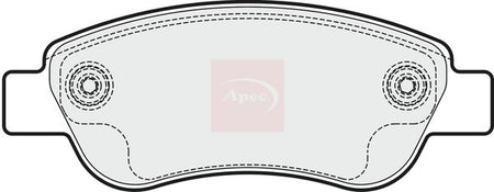 Apec PAD2042 Brake Pad Set, disc brake - 1