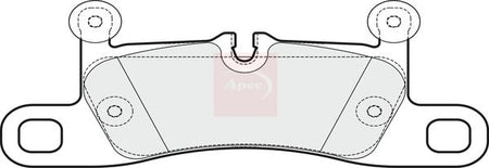 Apec PAD2043 Brake Pad Set, disc brake - 1