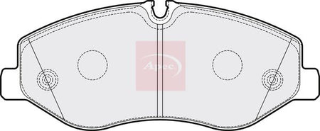 Apec PAD2051 Brake Pad Set, disc brake - 1