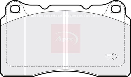 Apec PAD2067 Brake Pad Set, disc brake - 1