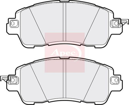 Apec PAD2082 Brake Pad Set, disc brake - 1