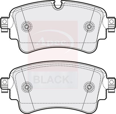 Apec PAD2095B Brake Pad Set, disc brake - 1