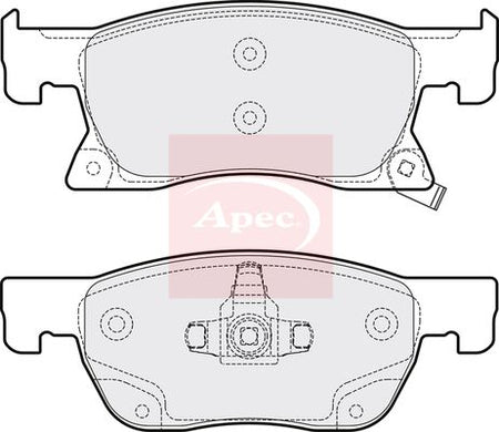 Apec PAD2103 Brake Pad Set, disc brake - 1