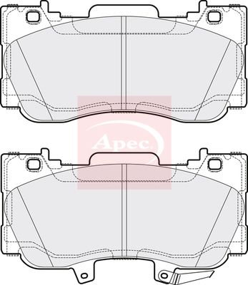 Apec PAD2112 Brake Pad Set, disc brake - 1