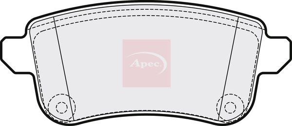 Apec PAD2119 Brake Pad Set, disc brake - 1