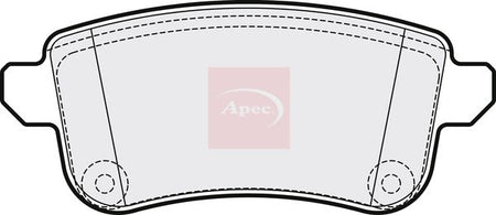 Apec PAD2119 Brake Pad Set, disc brake - 1