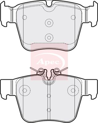 Apec PAD2131 Brake Pad Set, disc brake - 1