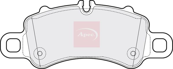 Apec PAD2142 Brake Pad Set, disc brake - 1