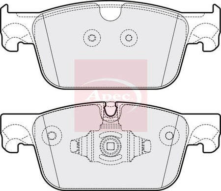 Apec PAD2146 Brake Pad Set, disc brake - 1