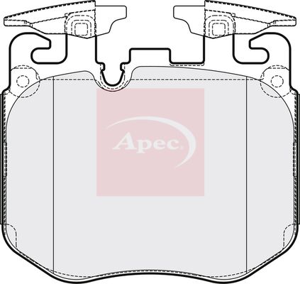 Apec PAD2161 Brake Pad Set, disc brake - 1