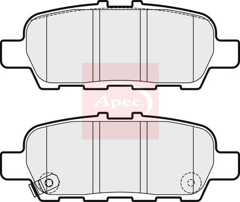 Apec PAD2165 Brake Pad Set, disc brake - 1