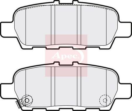 Apec PAD2165 Brake Pad Set, disc brake - 1
