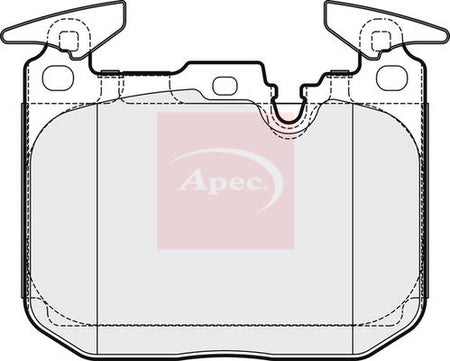 Apec PAD2170 Brake Pad Set, disc brake - 1