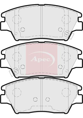 Apec PAD2179 Brake Pad Set, disc brake - 1