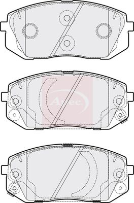 Apec PAD2193 Brake Pad Set, disc brake - 1