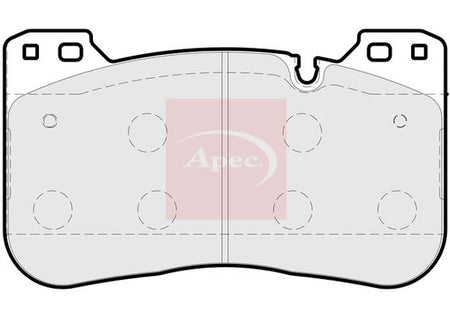 Apec PAD2199 Brake Pad Set, disc brake - 1