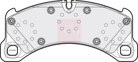Apec PAD2203 Brake Pad Set, disc brake - 1