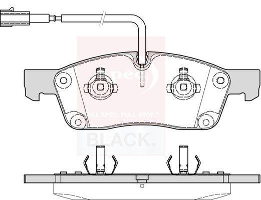 Apec PAD2227B Brake Pad Set, disc brake - 1
