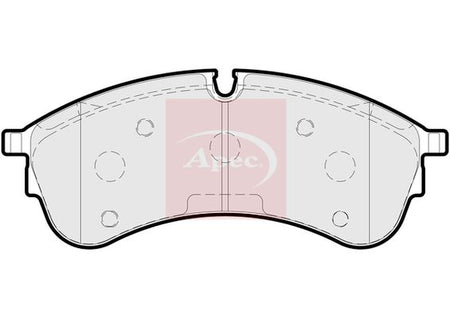 Apec PAD2230 Brake Pad Set, disc brake - 1