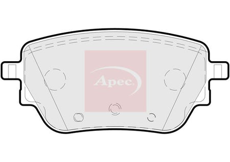 Apec PAD2246 Brake Pad Set, disc brake - 1