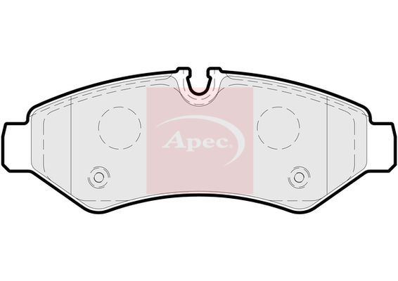 Apec PAD2248 Brake Pad Set, disc brake - 1