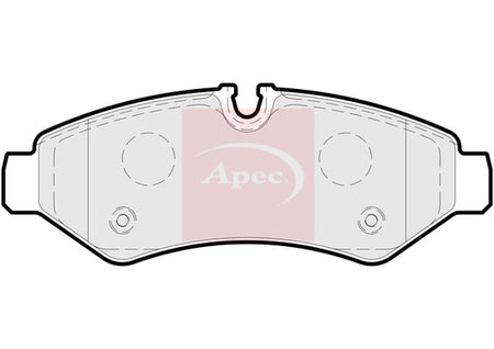 Apec PAD2248 Brake Pad Set, disc brake - 1