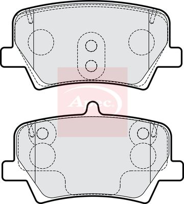Apec PAD2251 Brake Pad Set, disc brake - 1