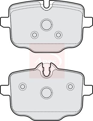Apec PAD2269 Brake Pad Set, disc brake - 1