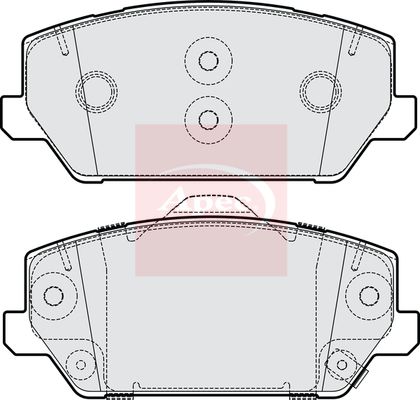 Apec PAD2270 Brake Pad Set, disc brake - 1