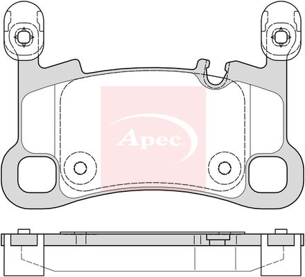 Apec PAD2276 Brake Pad Set, disc brake - 1