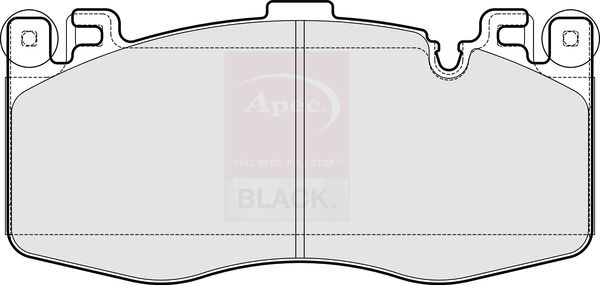 Apec PAD2290B Brake Pad Set, disc brake - 1