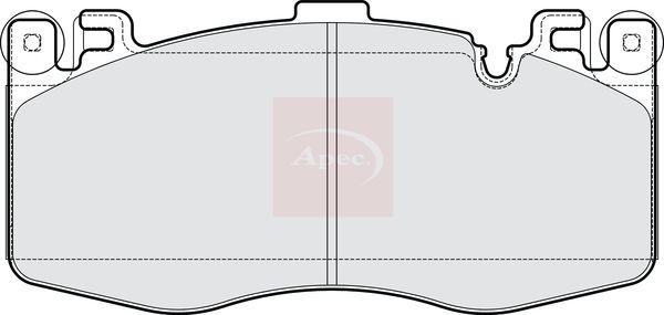 Apec PAD2290 Brake Pad Set, disc brake - 1