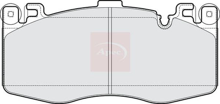 Apec PAD2290 Brake Pad Set, disc brake - 1