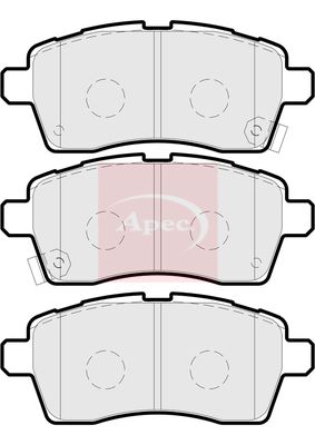 Apec PAD2291 Brake Pad Set, disc brake - 1