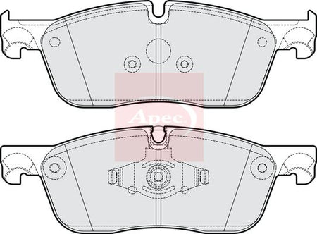 Apec PAD2295 Brake Pad Set, disc brake - 1