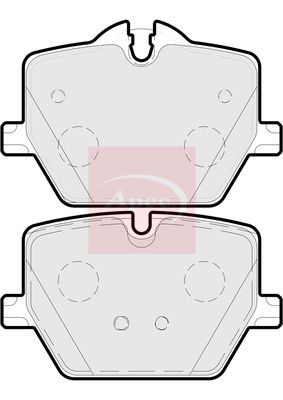 Apec PAD2296 Brake Pad Set, disc brake - 1
