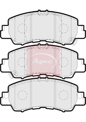 Apec PAD2321 Brake Pad Set, disc brake - 1