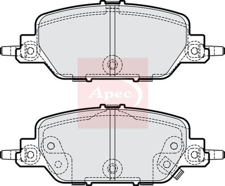 Apec PAD2322 Brake Pad Set, disc brake - 1