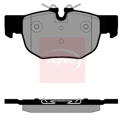 Apec PAD2345 Brake Pad Set, disc brake - 1