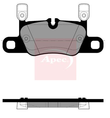 Apec PAD2373 Brake Pad Set, disc brake - 1