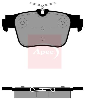 Apec PAD2391 Brake Pad Set, disc brake - 1