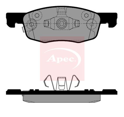 Apec PAD2397 Brake Pad Set, disc brake - 1
