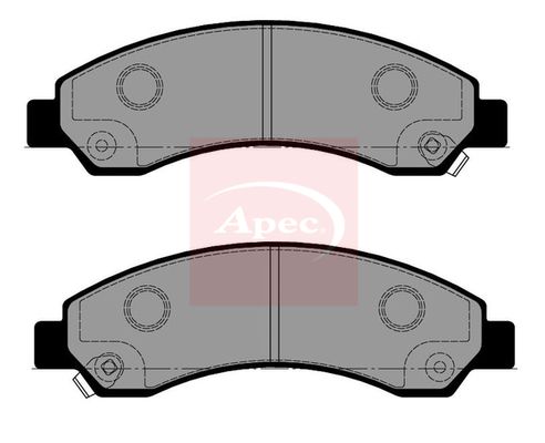 Apec PAD2476 Brake Pad Set, disc brake - 1