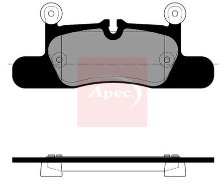Apec PAD2479 Brake Pad Set, disc brake - 1
