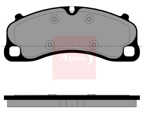Apec PAD2503 Brake Pad Set, disc brake - 1