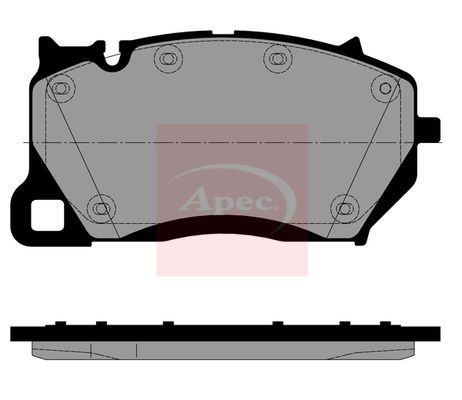 Apec PAD2577 Brake Pad Set, disc brake - 1