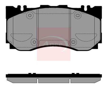 Apec PAD2603 Brake Pad Set, disc brake - 1