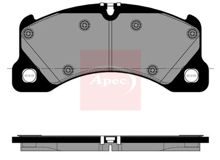 Apec PAD2605 Brake Pad Set, disc brake - 1