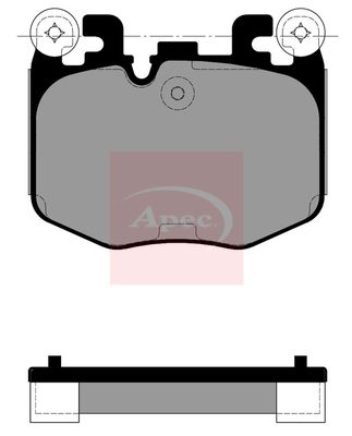 Apec PAD2667 Brake Pad Set, disc brake - 1